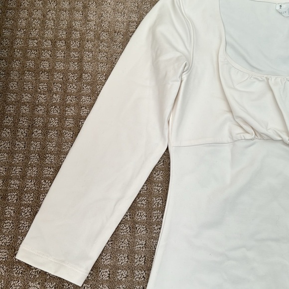Women’s ATHLETA Shanti Scoop Top ivory size small - Picture 3 of 12